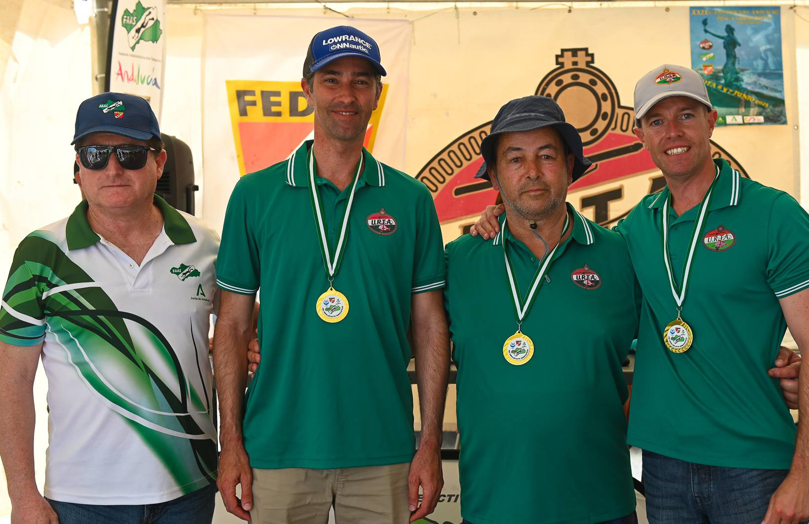 El URTA se proclamó subcampeón de Andalucía de Pesca Submarina por equipos