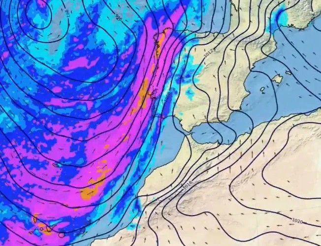 La AEMET anuncia de la llegada de la borrasca Claudia