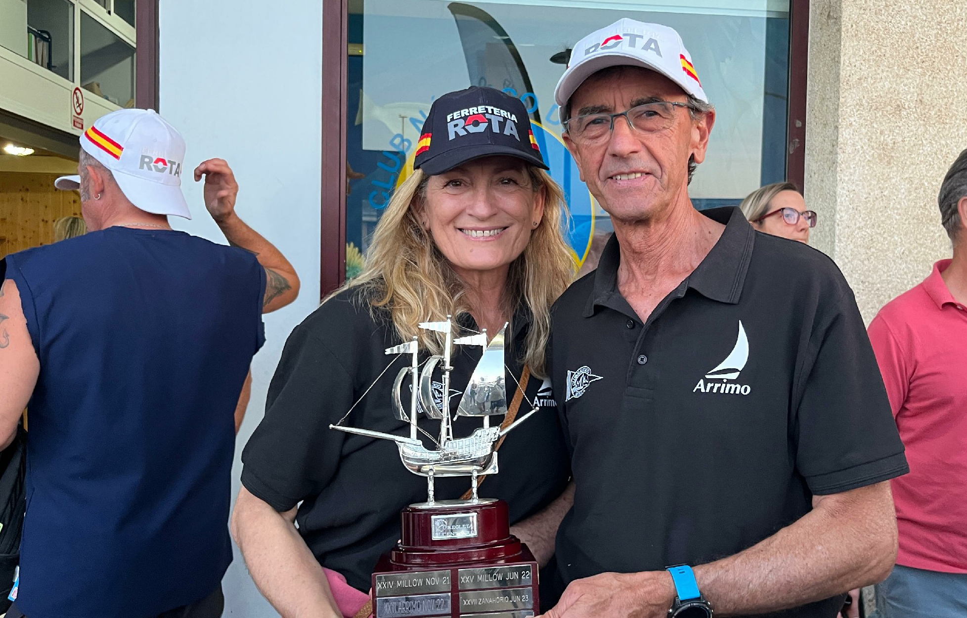 El velero Arrimo de Asun Álvarez y Manolo Páez campeones de la XXXII Regleta Bucentauro